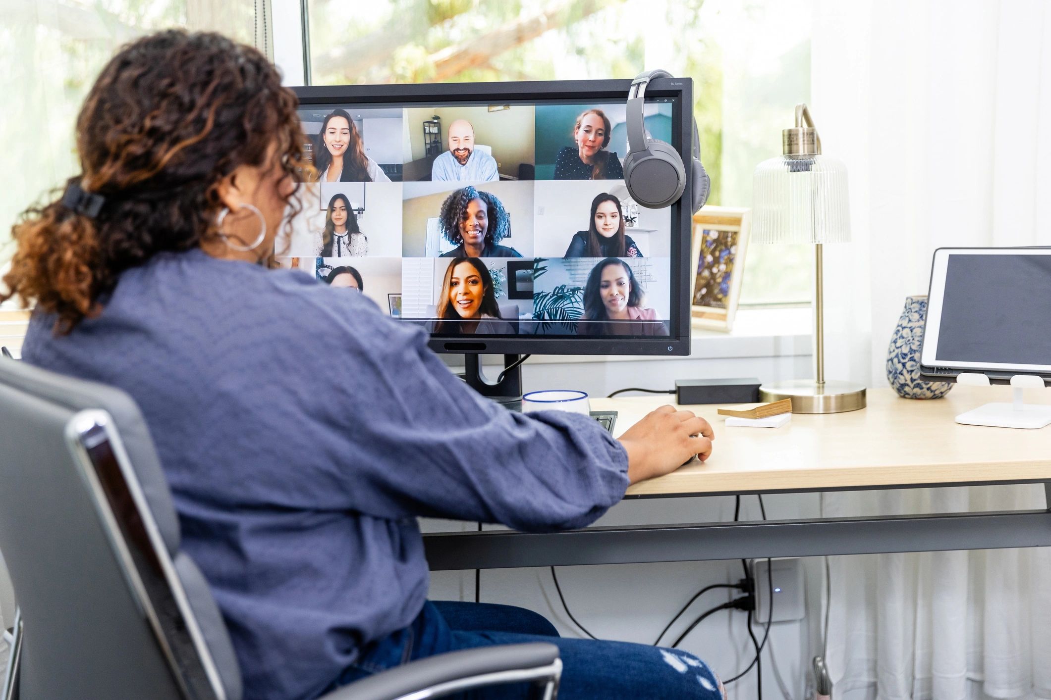 group video call remote work